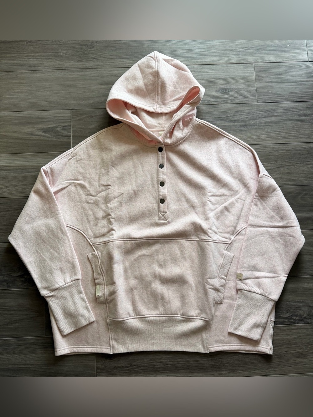 Women’s Lunalia Light Pink Hooded Pullover sweater